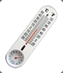 termómetro ambiental con higrómetro